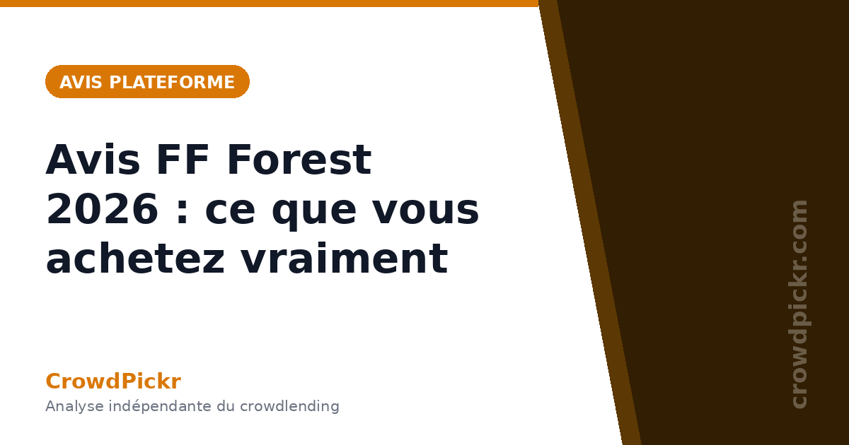Avis FF Forest 2026 : ce que vous achetez vraiment