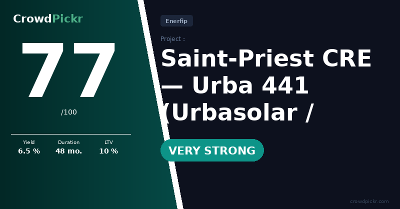 Score card — Saint-Priest CRE — URBA 441