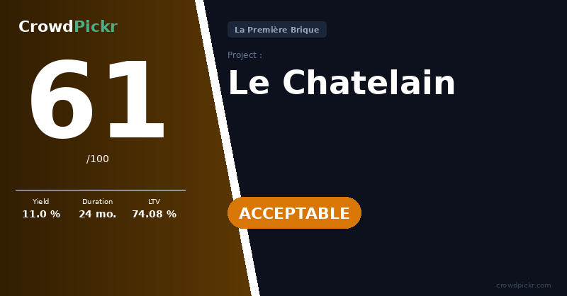 Score card — Le Chatelain