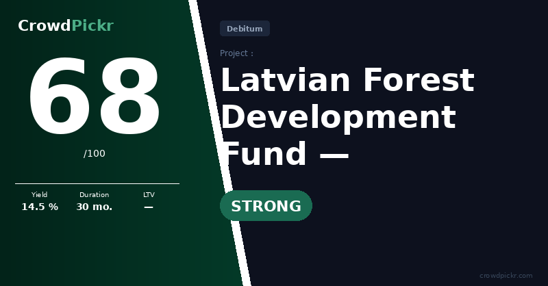 Score card — Latvian Forest Development Fund — LV0000112985