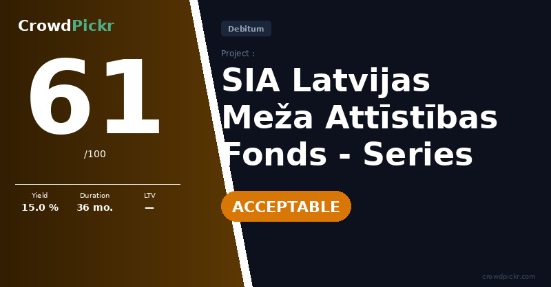 Score card — LMAF Series LV0000111573 — EUR 200,000 Notes