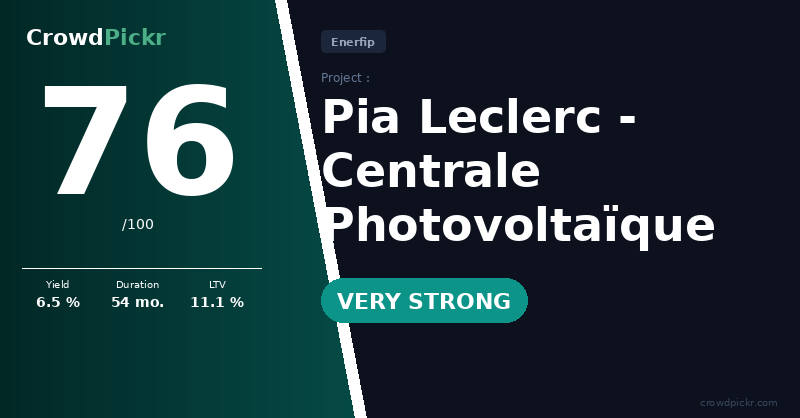Score card — Pia Leclerc (AFD 44)