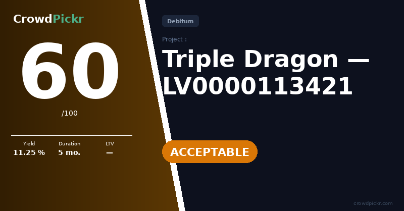 Score card — Triple Dragon — LV0000113421