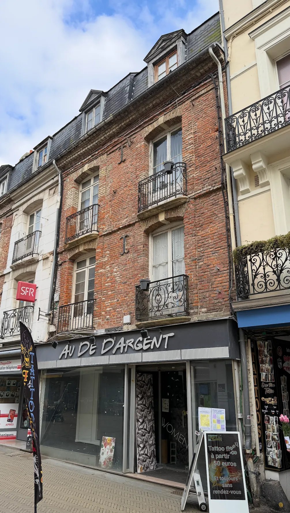 Division et revente à la découpe — Hyper-centre de Dieppe