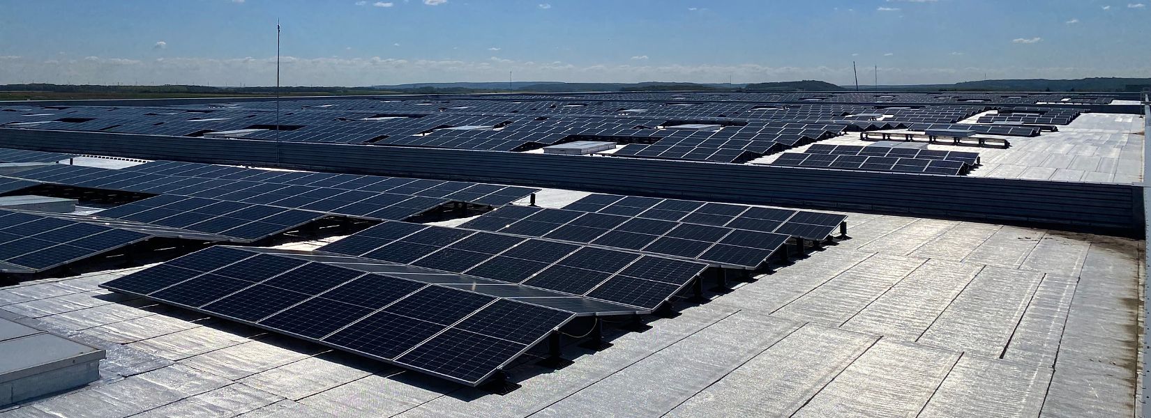 Centrale solaire de Dourges, dans le Pas-de-Calais
