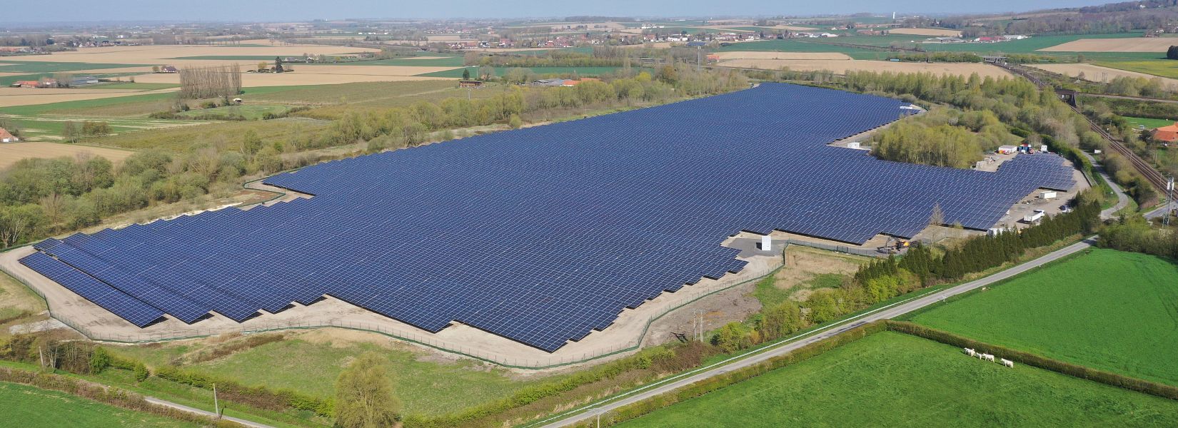 Centrale solaire de Charentonnay, dans le Cher