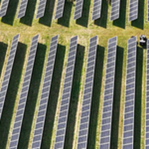 Centrale solaire de Venaco, en Corse